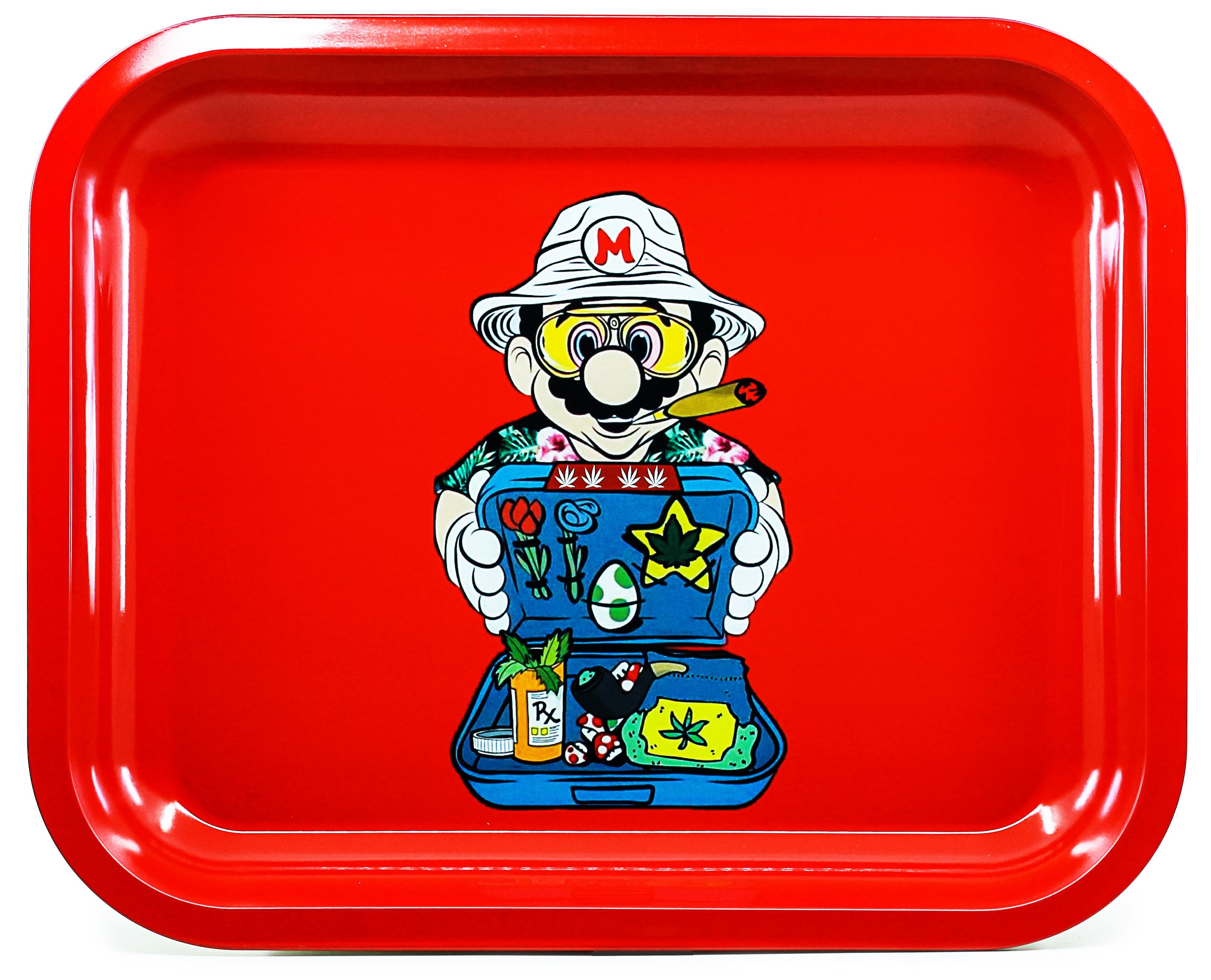 Designed Metal Rolling Tray (Large)