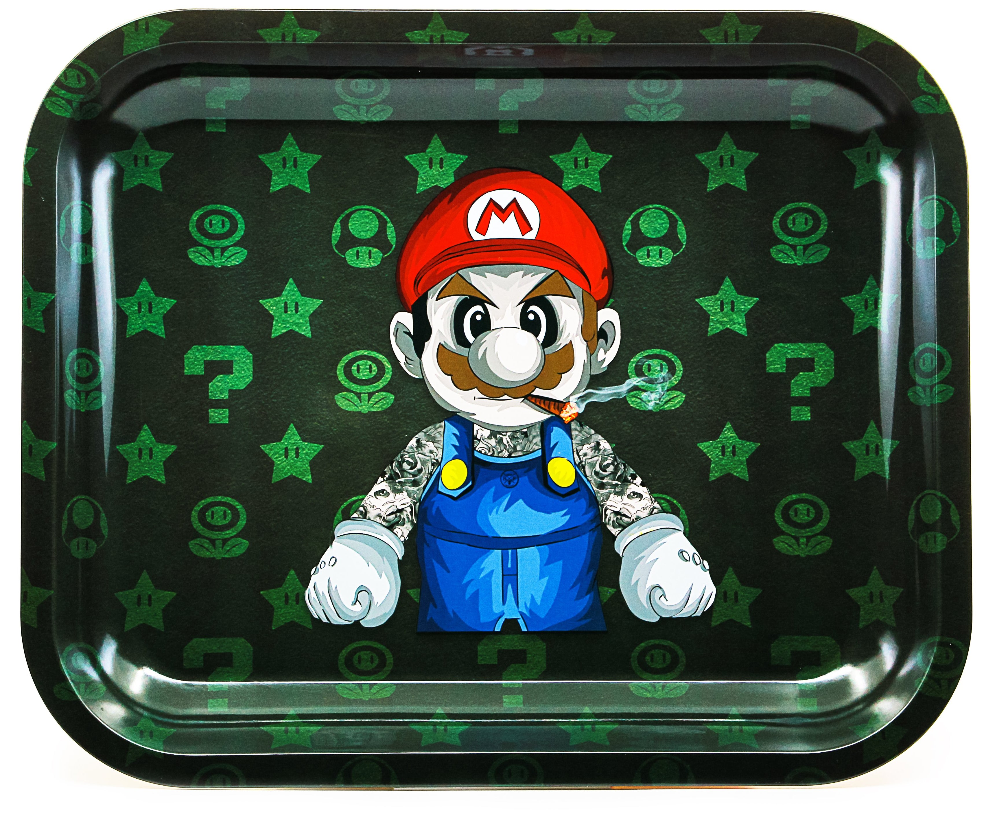 Designed Metal Rolling Tray (Large)