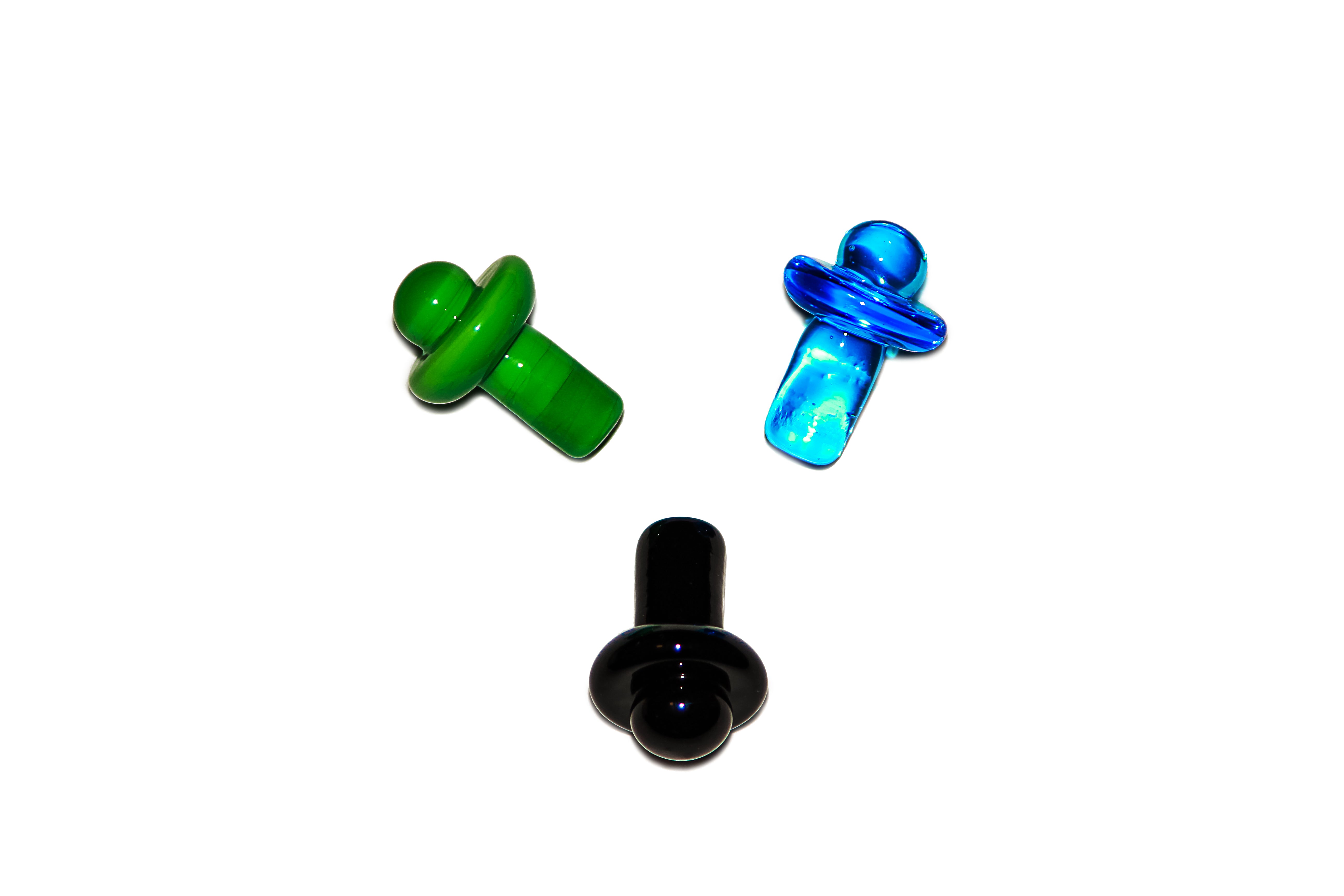 Universal Colored Glass UFO Carb Cap Dome