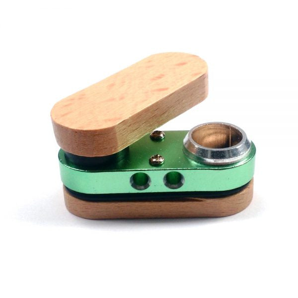 Wooden Metal Combo Twist Pipe