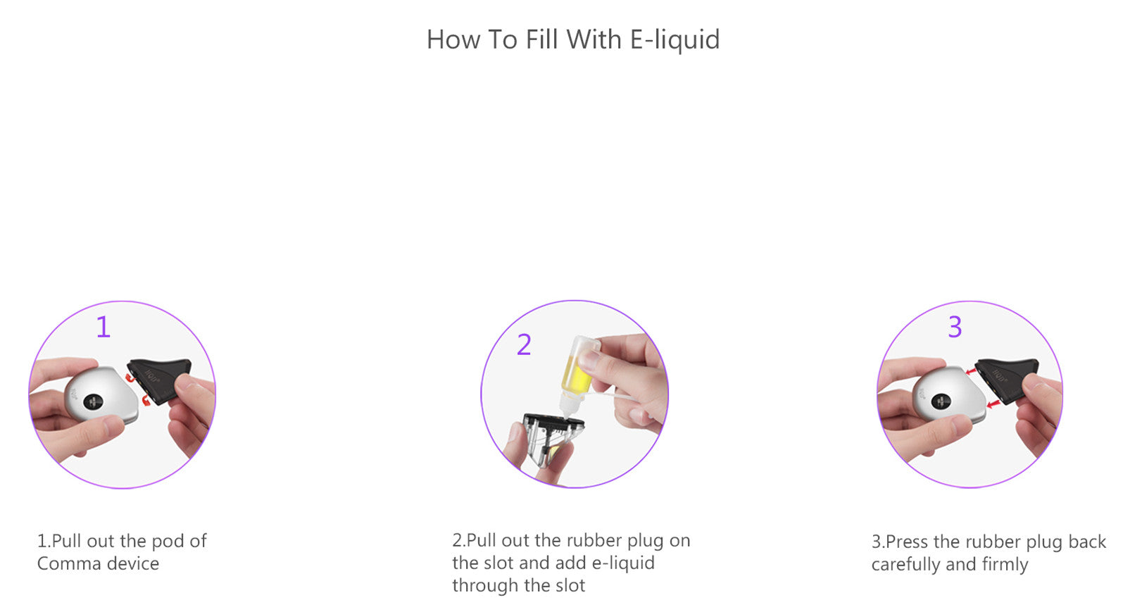 HQD Comma Kit All-in-one Pod System Vaporizer