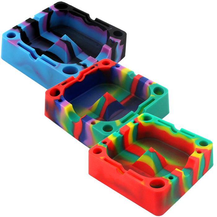 Silicone Ashtray Squared