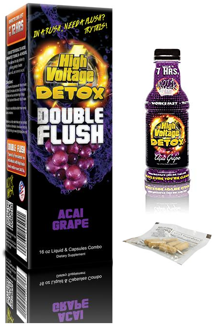 High Voltage Double Flush Acai 16oz + 6 Capsules