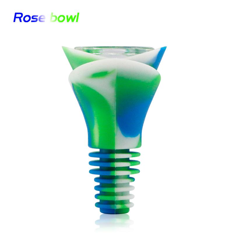 Waxmaid Rose (Silicone + Glass) Bowl