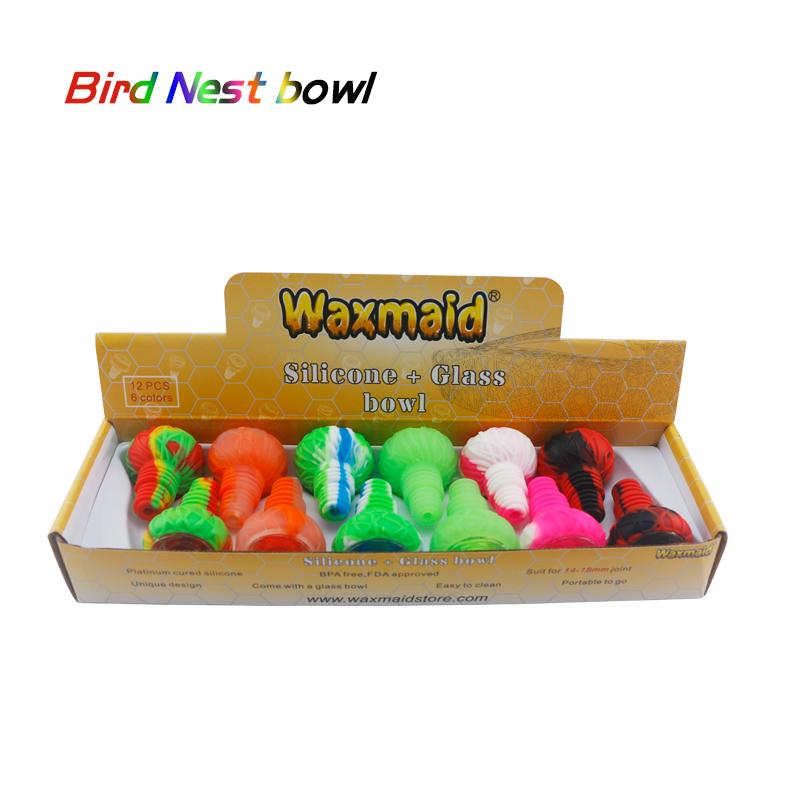 Waxmaid Bloodshot Eyeball (Silicone + Glass) Bowl