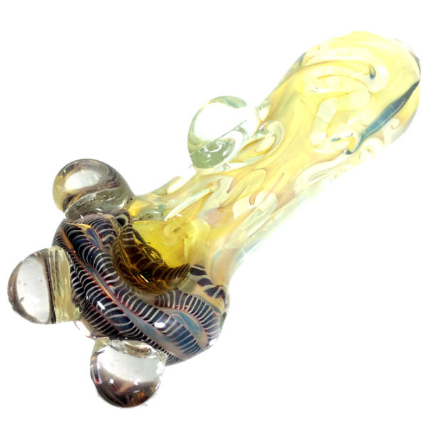 Thick Yellow Hand Pipe