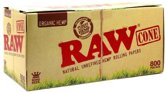 Raw Cone Organic King (800ct)