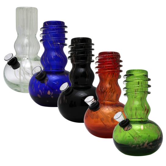 6" Soft Glass Waterpipe