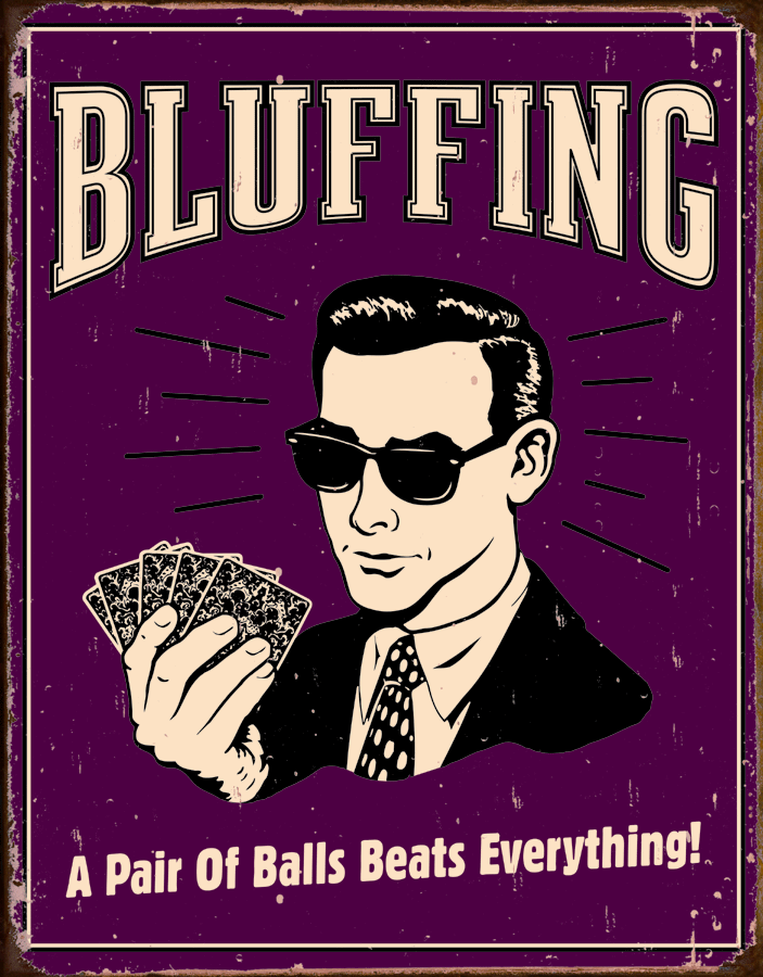 Bluffing - Pair of Balls