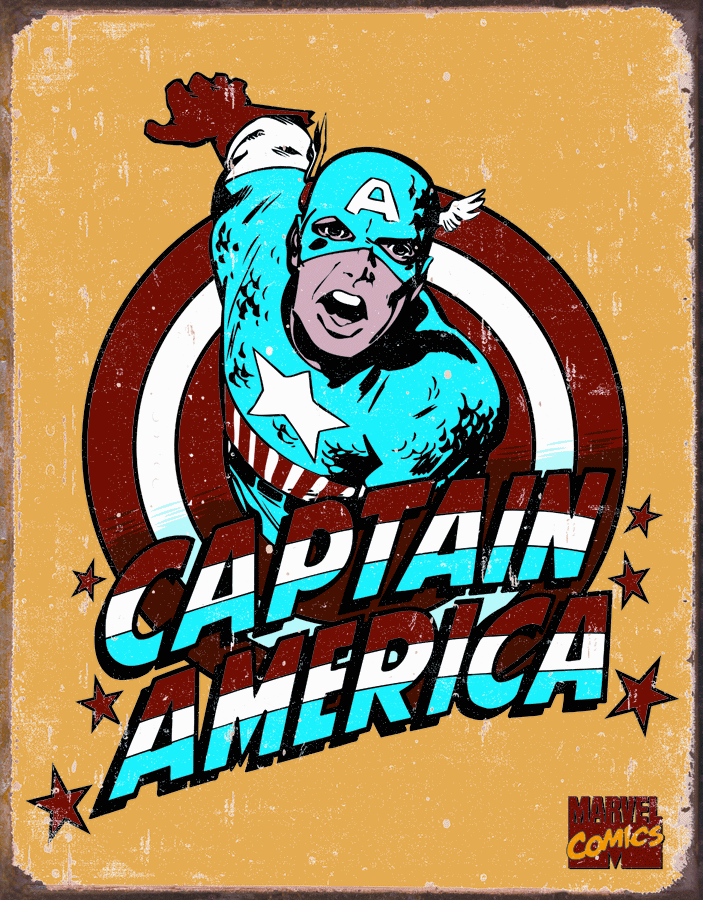 Captain America Retro