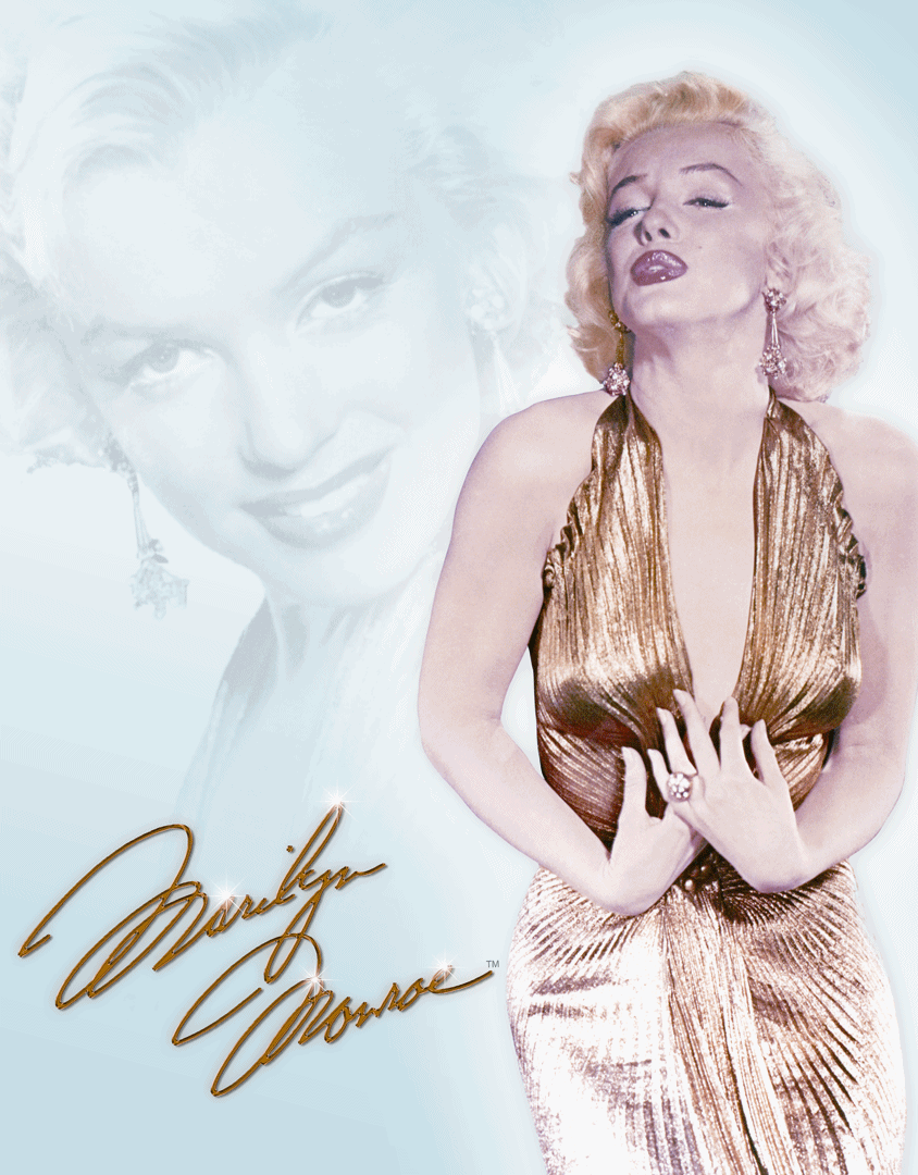 Monroe - Gold Dress