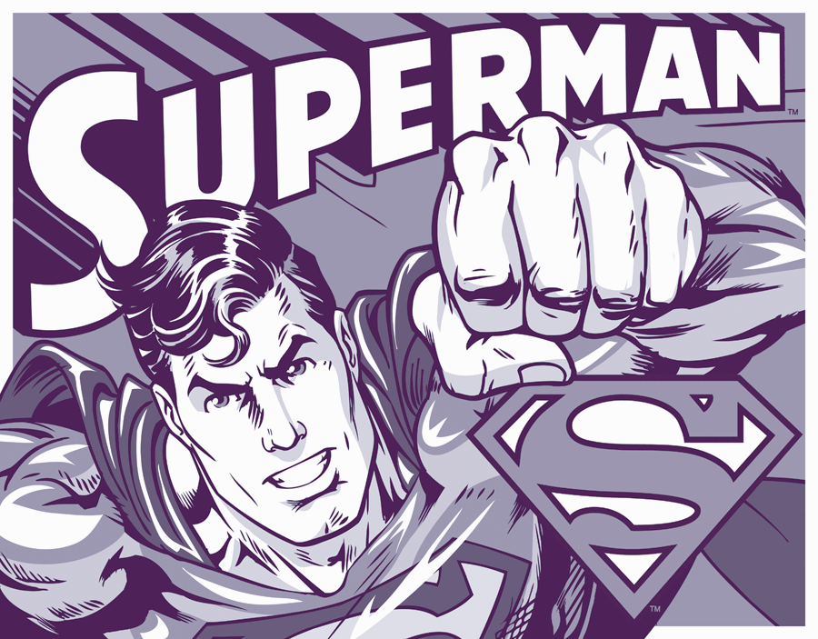Superman - Duotone
