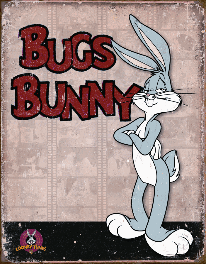 Bugs Bunny Retro Panels