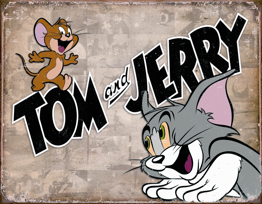 Tom & Jerry Retro Panels