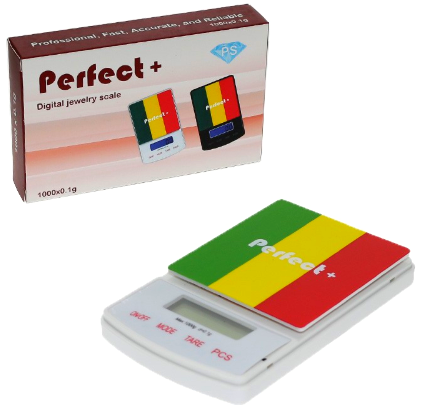 SZ1 Perfect Scale (1000 X 0.1G) Rasta White