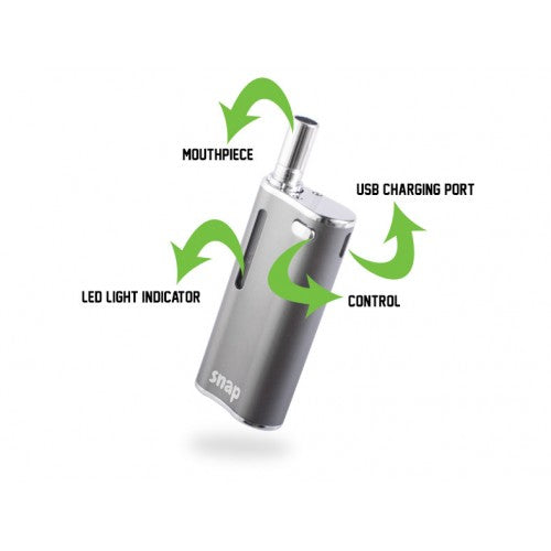 Exxus Snap Cartridge Vaporizer - 3 Temp Settings Rose Gold