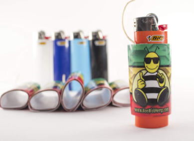 8ft Bee Wick Hemp Wick Dispenser/Lighter Sleeve Jar of 100 CT