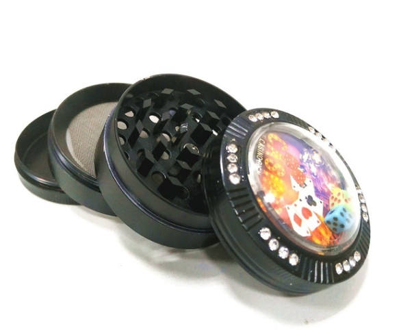 55MM METAL CASINO GRINDER BOX OF 12CT