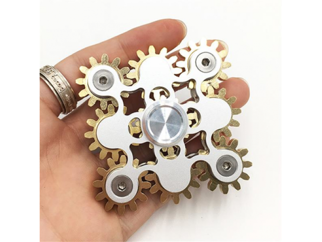 9 Gear Metal Fidget Spinner