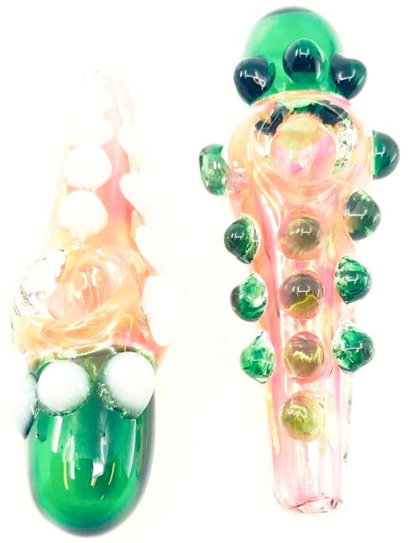 Spotted Glass Hand Pipe