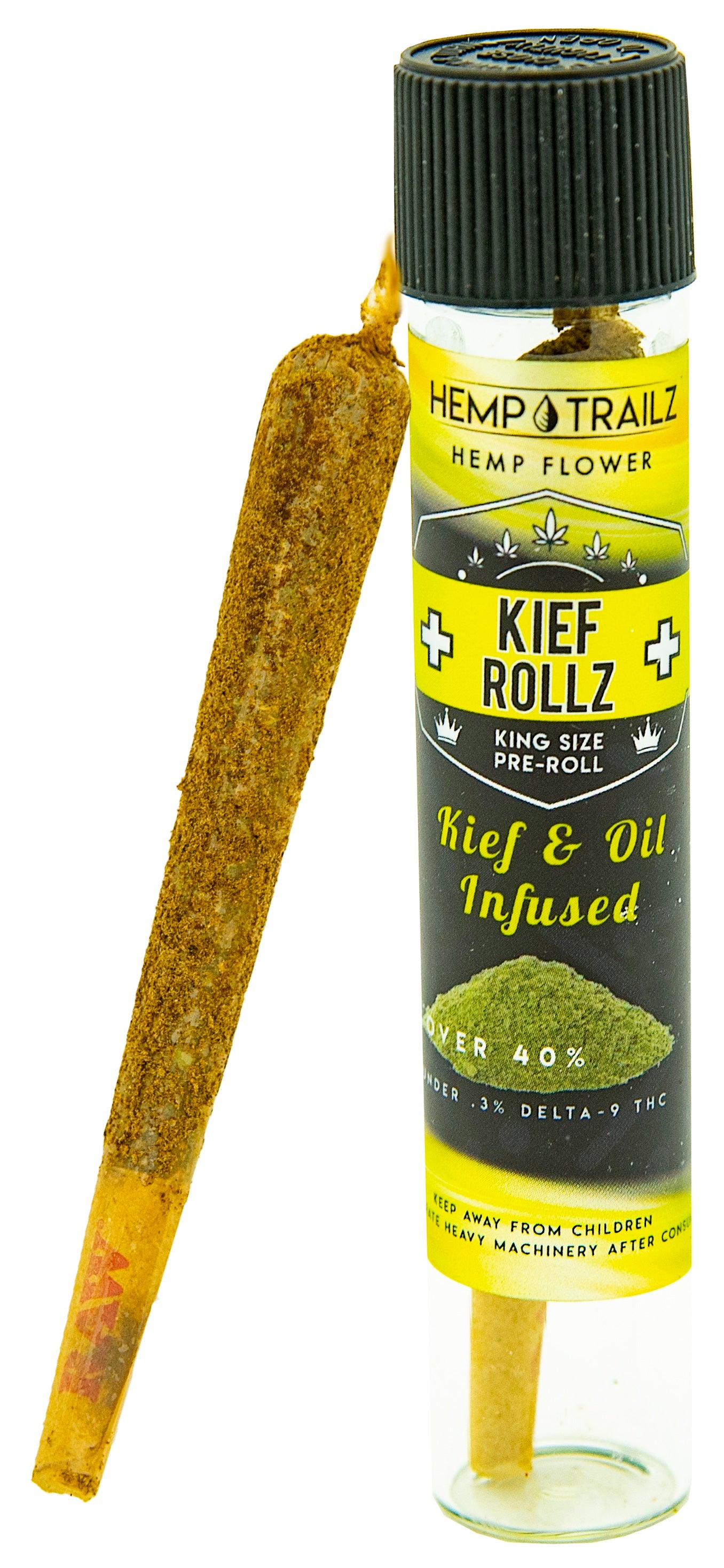 Trailz Flower King Size Oil Infused Prerolls