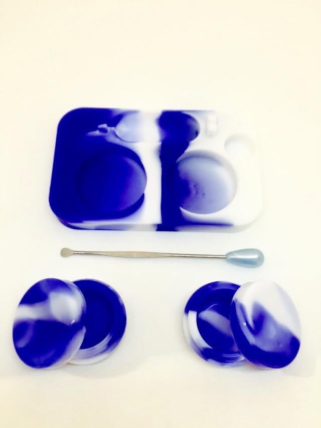 Silicone Container Boom Box w/ Tool + Stand