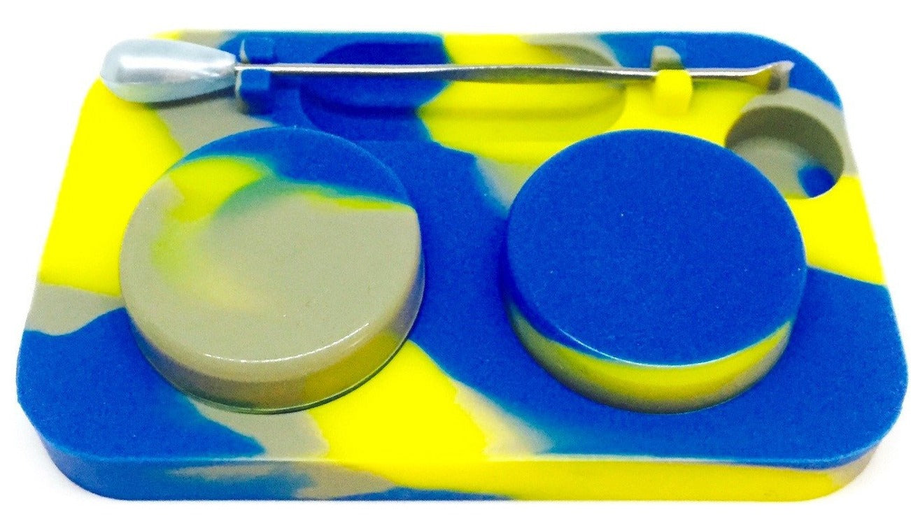 Silicone Container Boom Box w/ Tool + Stand