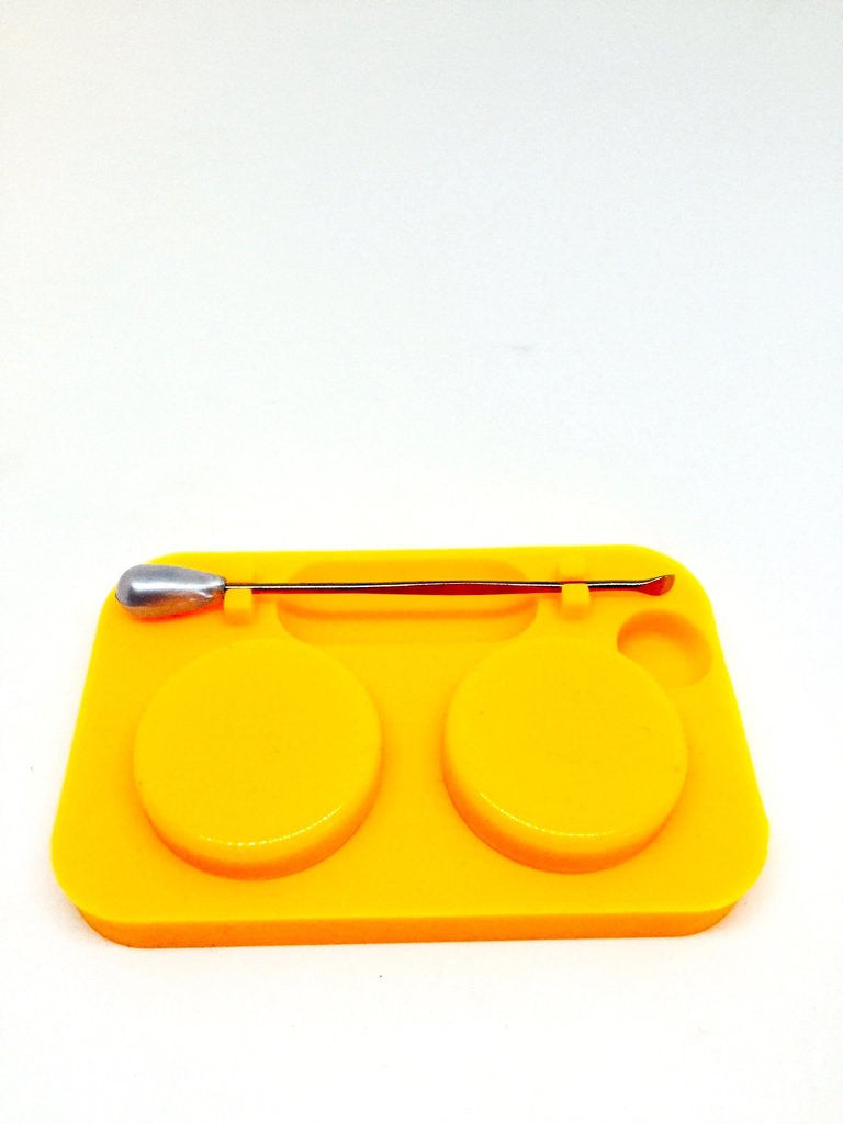 Silicone Container Boom Box w/ Tool + Stand