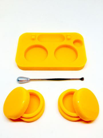 Silicone Container Boom Box w/ Tool + Stand