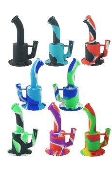 Silicone Water Pipe 7"