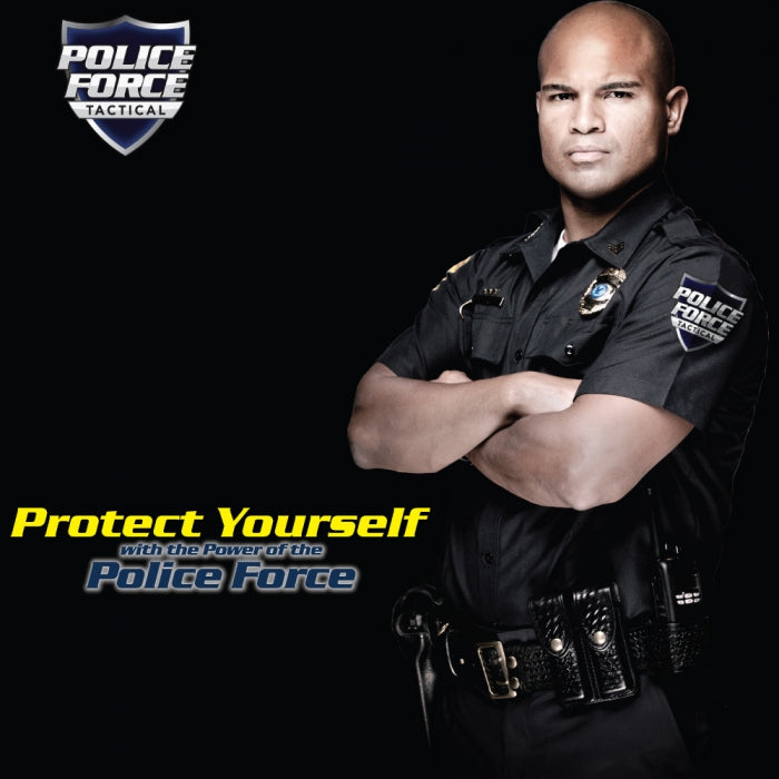 Black Police Force 9,200,000 Tactical Stun Flashlight