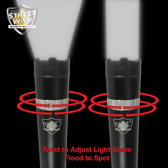 Triple Defender 27,000,000* Stun Baton Flashlight
