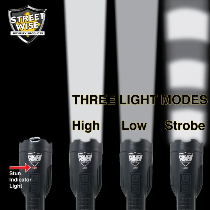 Tactical High Power 15,000,000* Stun Flashlight