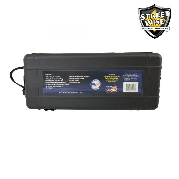 Tactical High Power 15,000,000* Stun Flashlight