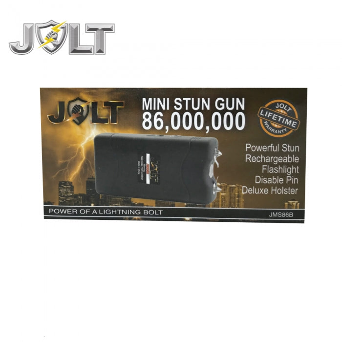 Jolt 86,000,000* Mini Stun Gun Black