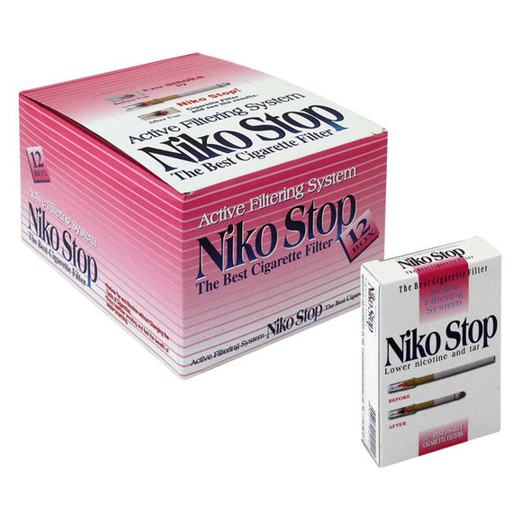 Niko Stop Cigarette Filter (12ct)