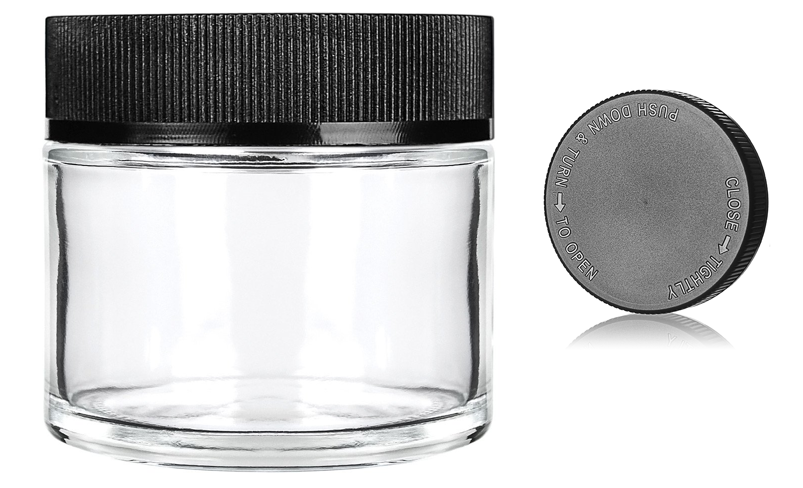 Child Resistant Plastic Jar