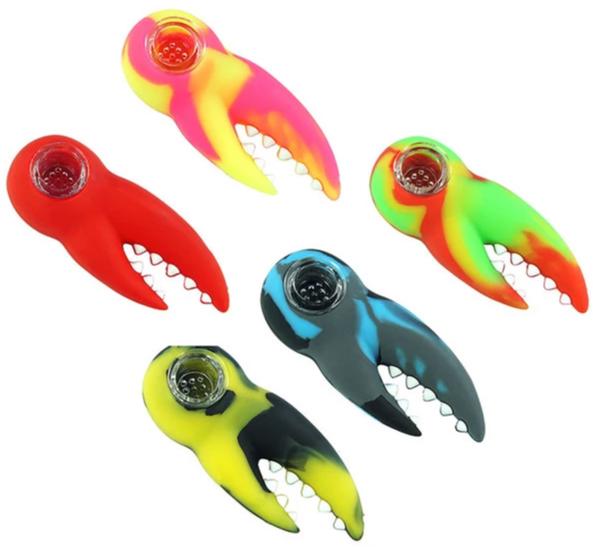 Claw Silicone Pipe