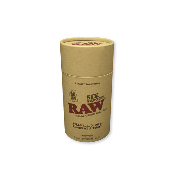 Raw Six Shooter King Size Cone Filler