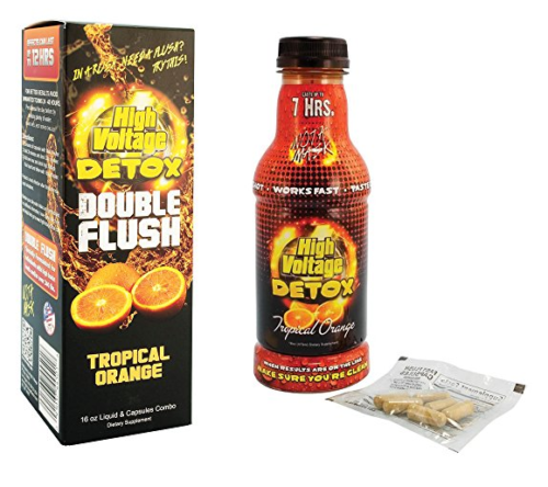 High Voltage Double Flush Tropical Orange 16oz + 6 Capsules
