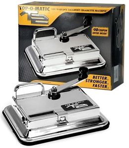 Top-O-Matic T2 Manual Cigarette Machine For 100mm & King