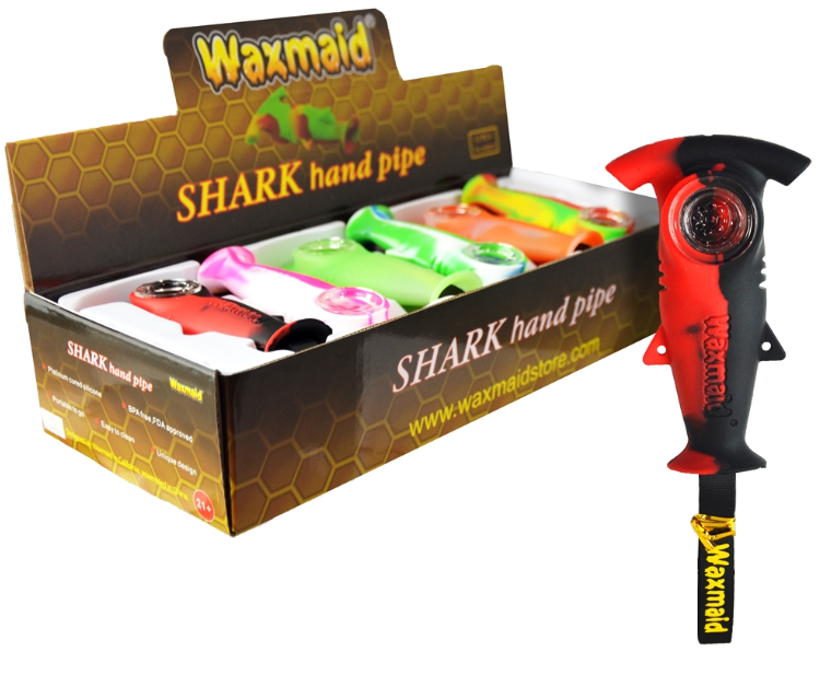 Waxmaid Shark Silicone Hand Pipe