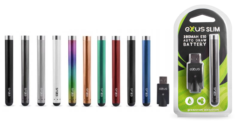 Exxus Slim Auto Draw Cartridge Vaporizer