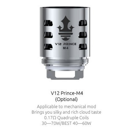 Smok V12 Prince M4 Coils (3ct)