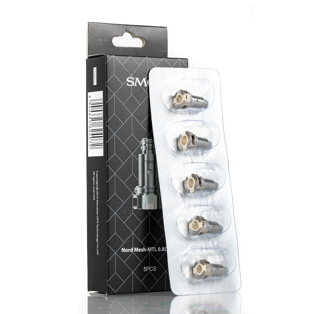 Smok Nord Mesh-MTL Replacement Coils 0.8Ω (5ct)