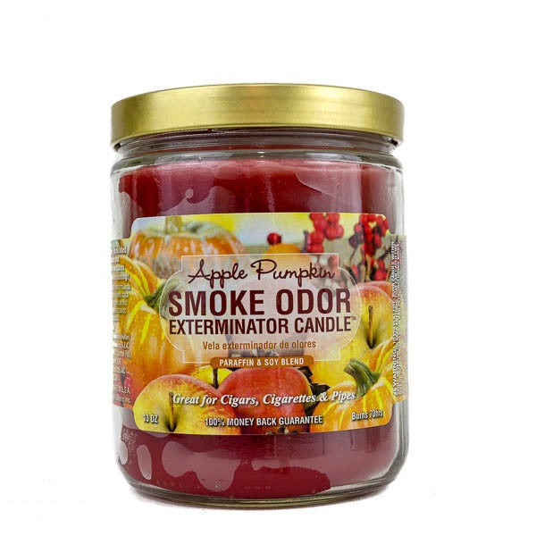 Smoke Odor Exterminator Candle 13oz Apple Pumpkin