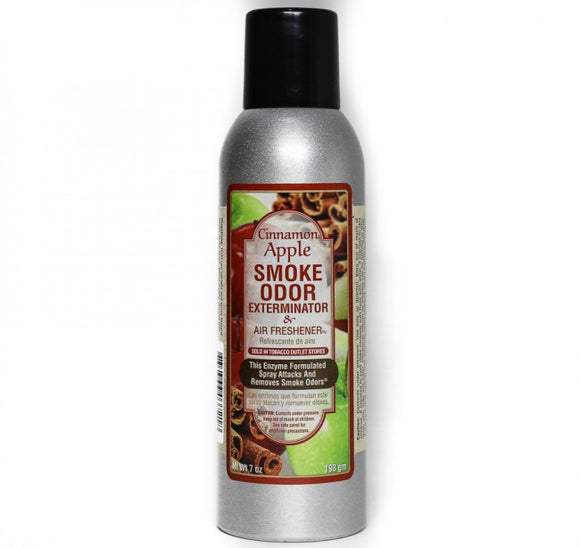 Smoke Odor Exterminator & Air Freshener Spray Cinnamon Apple