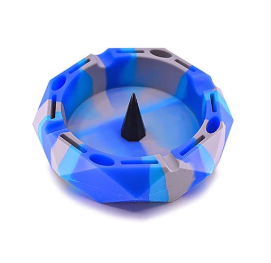 SILICONE ASHTRAY POLYGON UNIQUE SHAPE