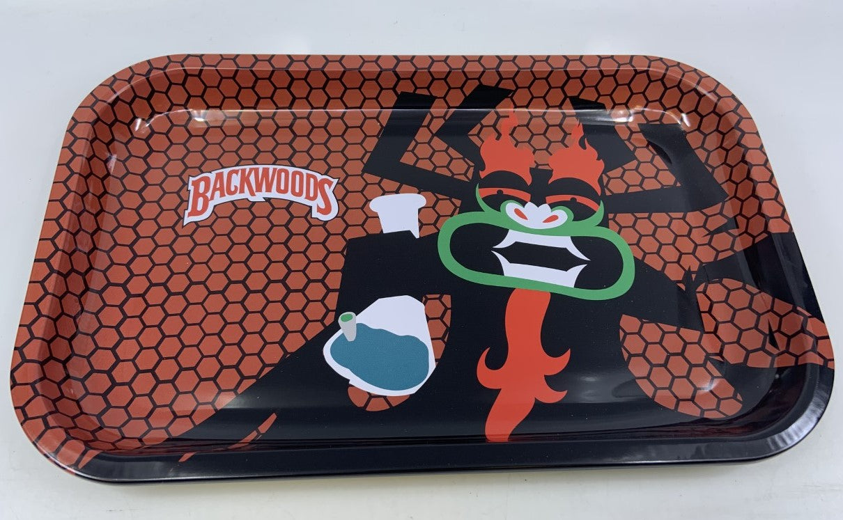 DESIGNED METAL ROLLING TRAY