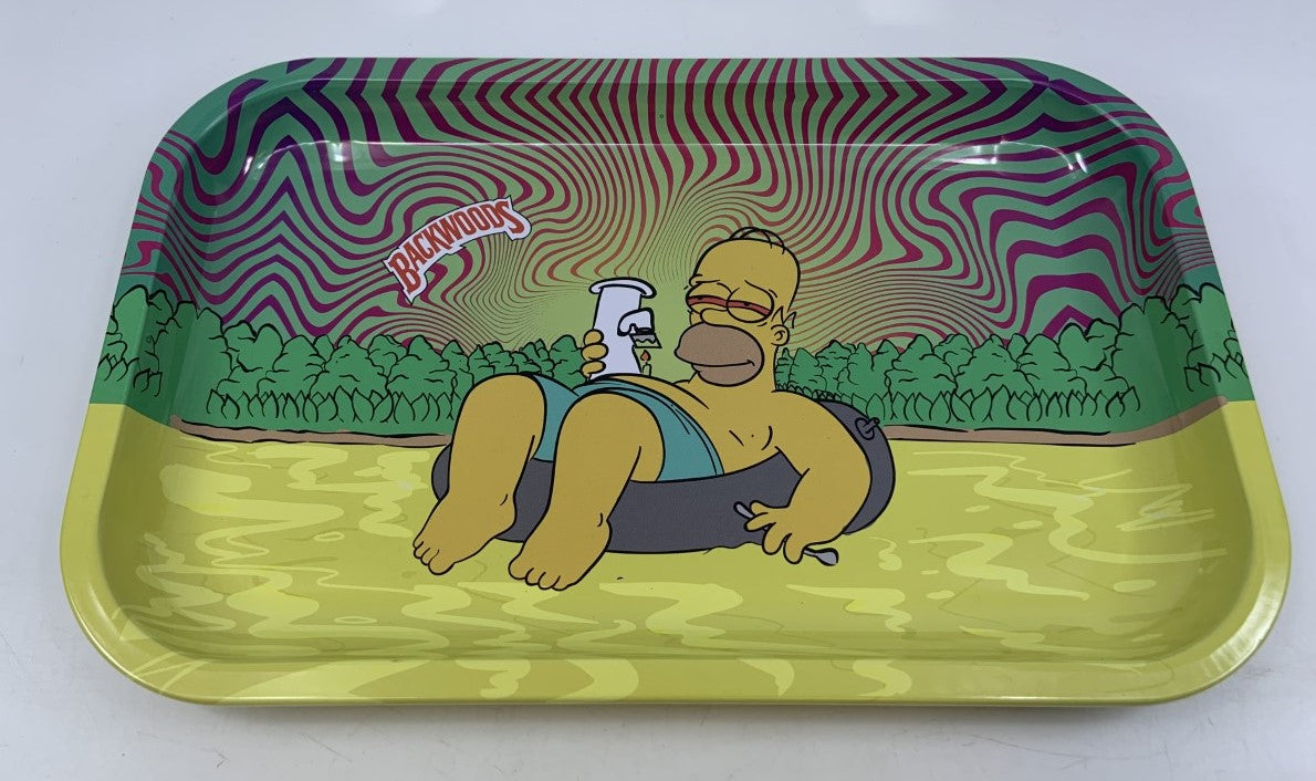 DESIGNED METAL ROLLING TRAY